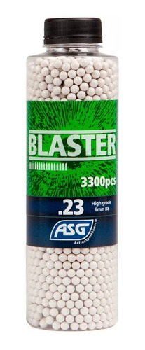 Balines Plasticos 6mm Asg Bb Blaster X3300 Unidades