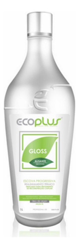 Escova Progressiva Gloss Alisante Orgânico Ecoplus (nf) 1lt
