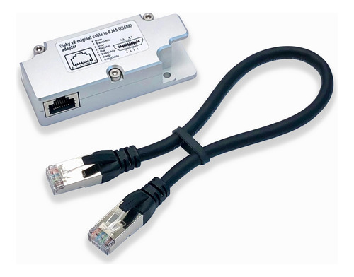 Cabo Retangular Dishy V2 - Adaptador Rj45 - Adapter Starlink