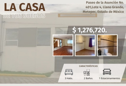 Casa En Llano Grande Metepec / Gv16 -  Di 147