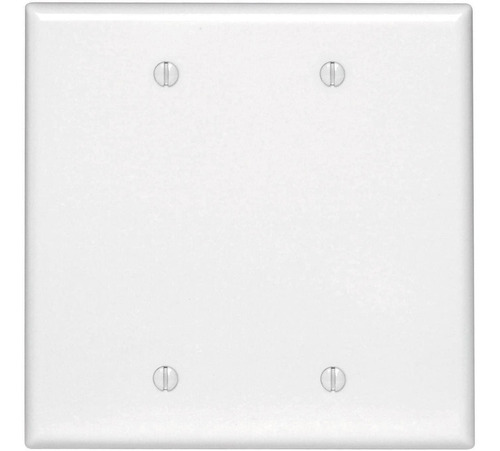 Leviton - Placa De Pared  2 Marchas  Sin Dispositivo   80525