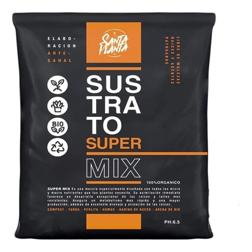 Sustrato Santa Planta Super Mix 10dm