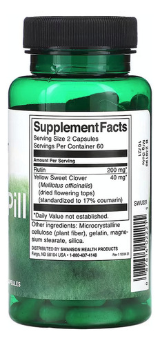 Water Pills 120 caps Swanson formula 2 en 1 potenciada