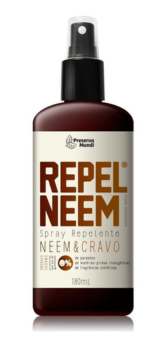Repel Neem Spray Repelente Neem & Cravo