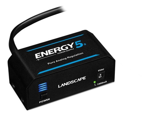 Fonte Pedal Landscape Energy E5s 9 Volts Bivolt 1000ma