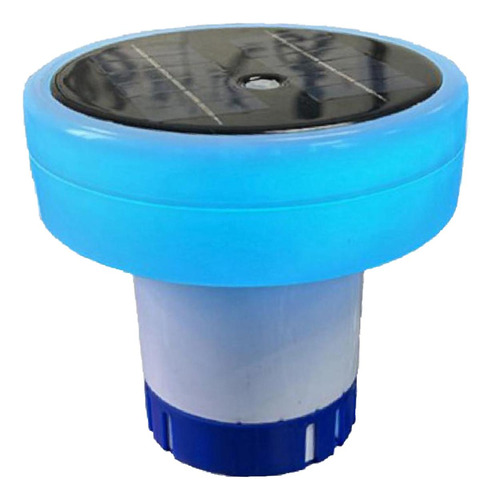 Dispensador De Piscina, Flotador, Luz Solar Para Fuentes De