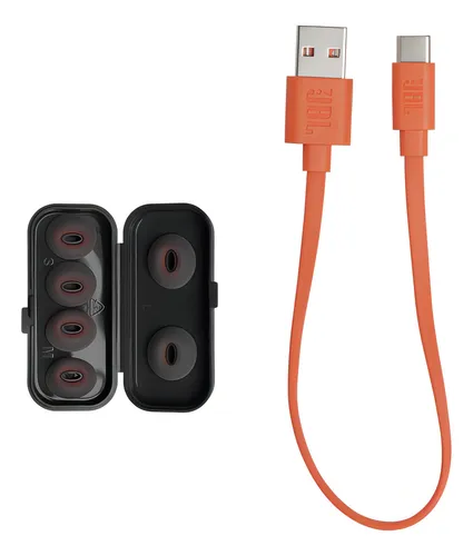 Auriculares Jbl Tune Flex Bluetooth Blanco Color Negro