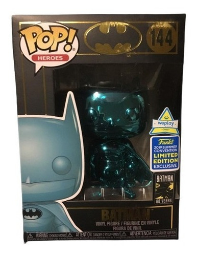 Funko Original Batman Cromado Azul 144