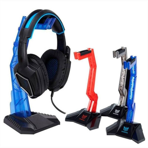 Soporte Base Para Audífonos Gamer Sades Azul