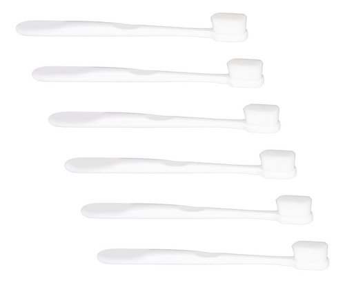 Juego De 6 Cepillos De Limpieza Micro Soft Bristles, 10 000