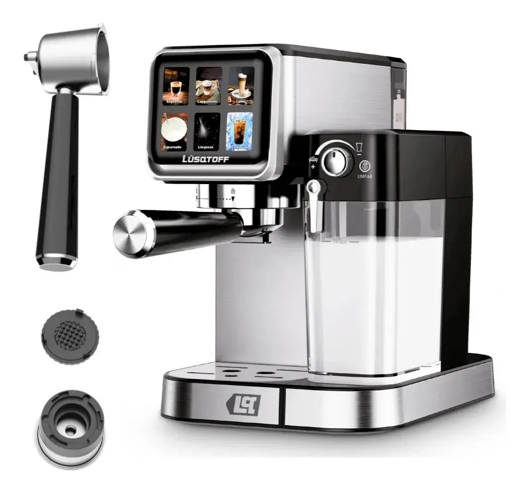 Cafetera express Lüsqtoff LQ-EX010 con adap cápsulas