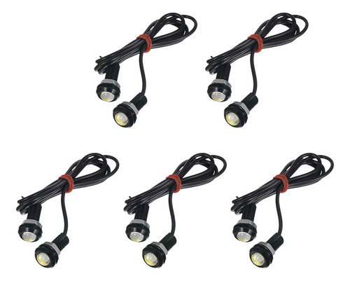 Lámpara Led Eagle Eye Light De 12 V For Coche, 10 Unidades