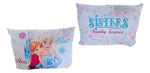 Almohada Reversible Frozen 70cm X 50cm Providencia Blanco