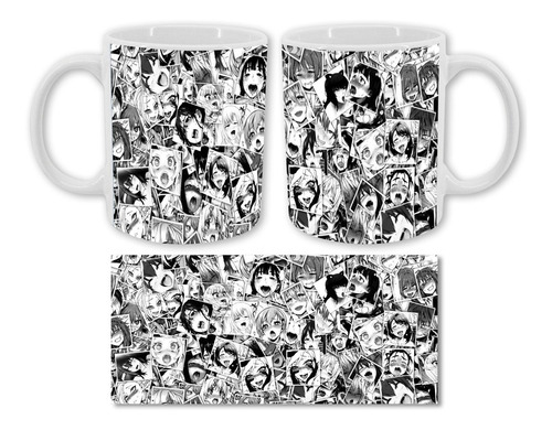 Mug Pocillo Taza Ahegao Anime Hentai Personalizado