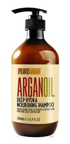 Shampoo Moroccan Aceite De Argan (libre De Sulfatos)