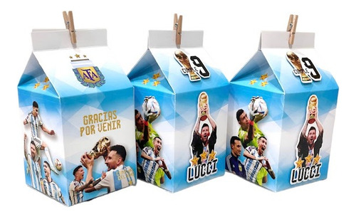 Milkbox Cajita Souvenir Personalizadas Argentina