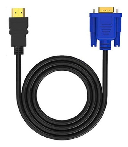 Convertidor Hdmi A Vga Adaptador Hdmi Hdtv A Vga Macho 1,5m