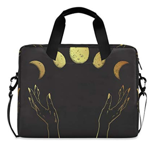 Auuxva Laptop Case Bag Moon Phase Laptop Sleeves Maletín Mes