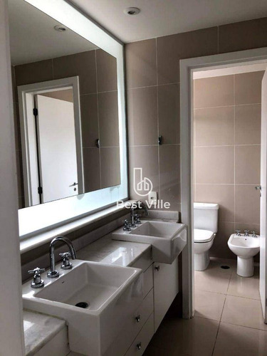 Imagem 13 de 22 de Apartamento Para Alugar, 258 M² De Área Útil, No Condomínio Madison Gramercy Park, Em Alphaville, Barueri, 04 Amplas Suítes. - Ap0276
