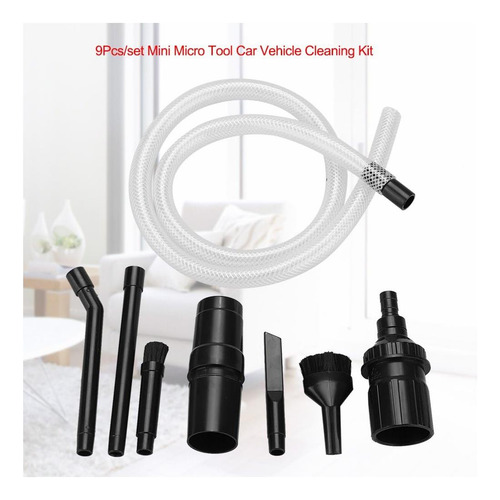 9pcs Accesorios De Micro Aspiradora Mini Accesorios De Vacío
