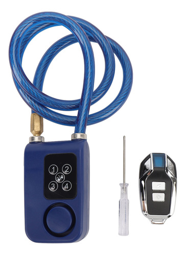 Control Remoto Antirrobo Con Candado De Cable Para Bicicleta