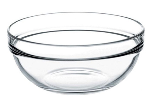 Bowl Vidrio Templado Chefs 20cm Con Tapa