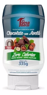 Salsa de chocolate con avellana Mrs. Taste Zero Calorías sin TACC en frasco 335 g