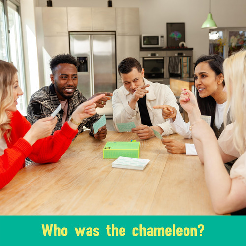 Juego De Mesa Big Potato The Chameleon Para 3 A 8 Jugadores