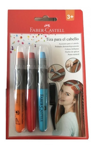 Pintura Cabello Temporal Lavable Faber Castell