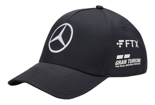 Imagen 8 de 9 de Gorra Lewis Hamilton Mercedes F1 Visera Curva Genuina 2022