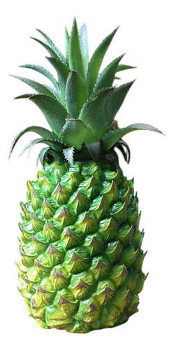 Figurina De Piña Artificial Decoración De Frutas Verde