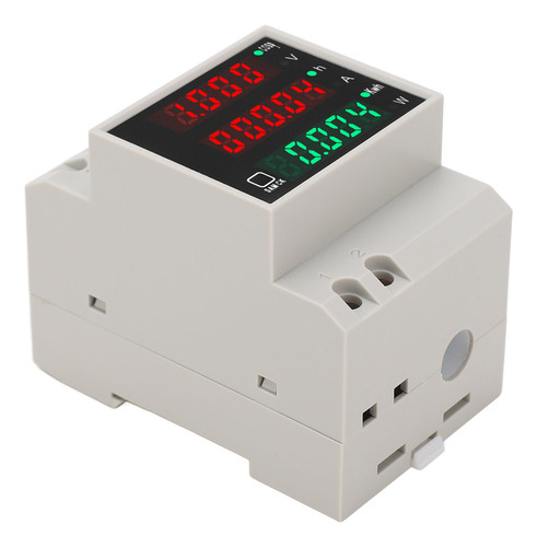 Medidor De Voltaje Ac 80-300v 100a Din Rail Power Digital