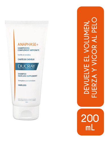 Shampoo Ducray Anaphase 200 Ml - mL a $500