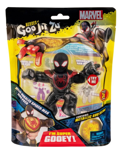 Heroes Of Goo Jit Zu Marvel Miles Morales Cambia Color