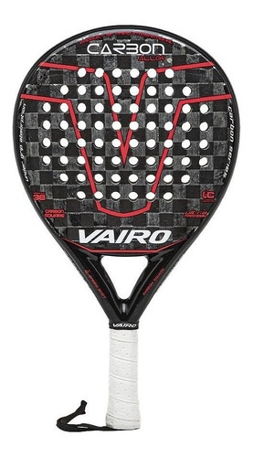 Paleta Padel Vairo Carbon Alloy Carbono + Over + Funda