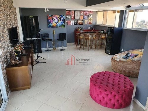 Cobertura Com 3 Dormitórios À Venda, 486 M² Por R$ 1.550.000,00 - Vila Jacuí - São Paulo/sp - Co0358