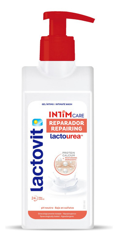 Gel Íntimo Reparador | Lacto-urea | Lactovit | 250 Ml