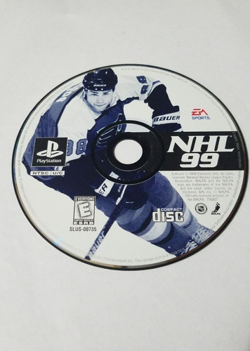 Nhl 99 Usado Ps1 Blakhelmet C