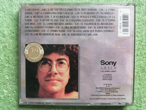 Eam Cd Piero 20 De Coleccion 1993 Lo Mejor Grandes Exitos