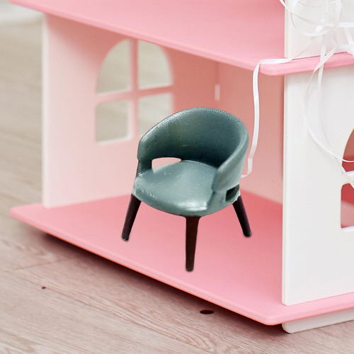 2 Sillón En Miniatura A Escala 1:64 Para Modelos De Gris