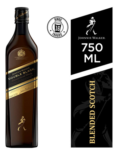 Whisky Johnnie Walker Double Black 750ml // Envío Gratis 