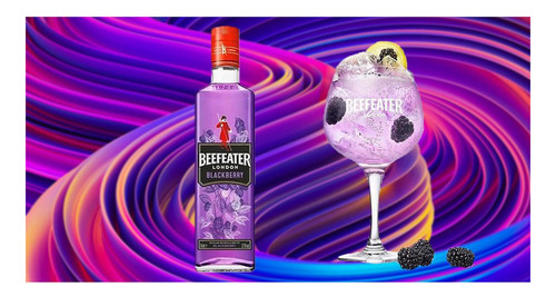 Pack De 2 Ginebra Beefeater Blackberry 700 Ml