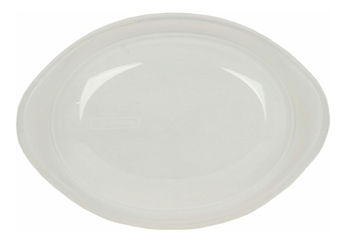 Tapa Plastico Transparente Para Plato Ovalado 2,5 Cuarto Asa