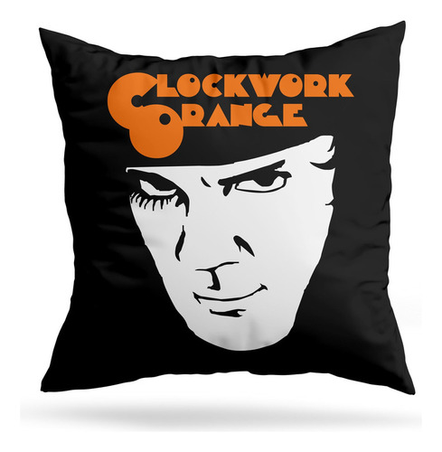 Cojin Deco Clockwork Orange Face (d0580 Boleto.store)