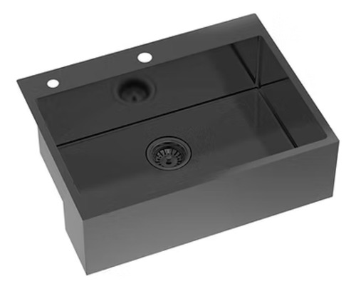 Cuba Em Inox Farm Sink Lexxa Preto