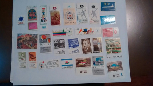 Imagen 1 de 2 de Timbres Postales Israel Nuevos Año 1976 Envio Gratis