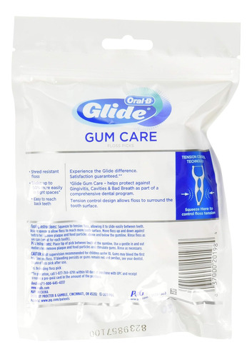 Glide Pro-health Advanced Floss Picks 30 Ea, 30 Unidades (pa