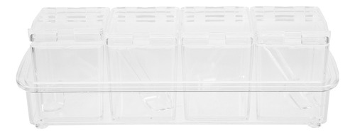 Recipientes Para Cubrir Helados, Caja De Condimentos, Tarro