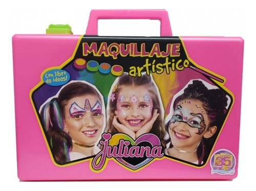 Valija Juliana Maquillaje Artistico Grande Juegos Y Juguetes