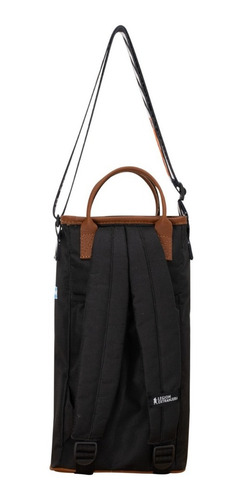 Imagen 7 de 8 de Mochila Matera Tote Salta Pop Negro